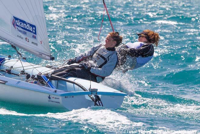 Practice Race: Women’s 470 - 44th Trofeo Princesa Sofia Mapfre © Thom Touw http://www.thomtouw.com